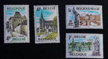 Timbres OBP 1870/73** de Belgique