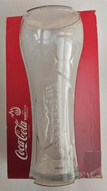 Duits Coca Cola glas in doos voetbal Euro 2008 Coca-Cola beschikbaar voor biedingen