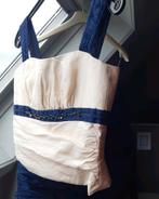 Linea raffaelli ensemble maat 40 (rok,top en kort jasje), Blauw, Zo goed als nieuw, Ophalen, ANDERE