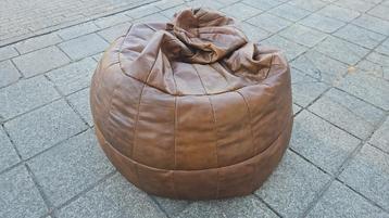 Pouf/pouf en cuir De Sede - Années 70, Enlèvement, Utilisé, Brun, Pouf