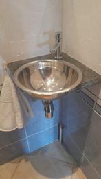 Lave mains angle  WC, Doe-het-zelf en Bouw, Ophalen, Steen, Kraan