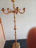 Staande lamp voledig brons, Antiek en Kunst, Ophalen, Brons