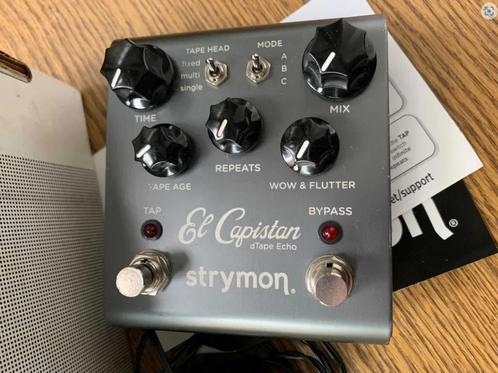 Strymon El Capistan dTape Echo (V1) – Professionele Pedaal, Muziek en Instrumenten, Effecten, Zo goed als nieuw, Delay of Echo