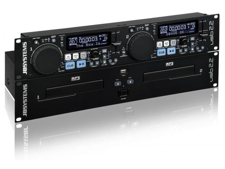 Dubbele cd speler USB 2.2, Audio, Tv en Foto, Cd-spelers, Gebruikt, Ophalen