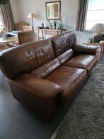 Lederen salon Chateau D'ax, Ophalen, Gebruikt, Leer, Landelijk