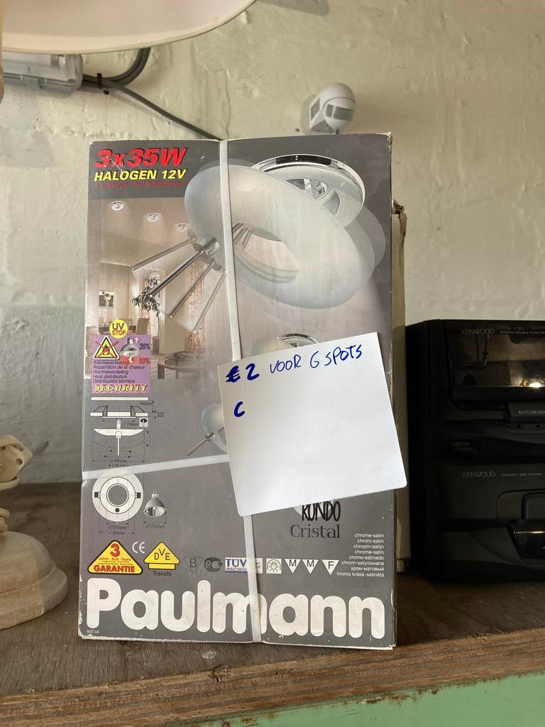 Halogeen spots, Ophalen, Zo goed als nieuw, Halogeen