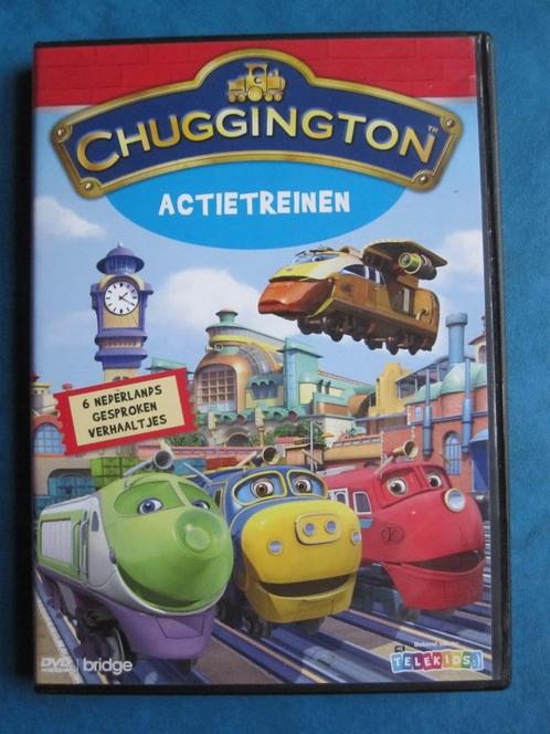 Chuggington Actietreinen, Cd's en Dvd's, Dvd's | Kinderen en Jeugd, Zo goed als nieuw, Tv fictie, Avontuur, Alle leeftijden, Ophalen of Verzenden