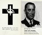 Herdenkingsprent Joris Vanseveren Vermoord met nekschot 1940, Collections, Images pieuses & Faire-part, Envoi, Image pieuse
