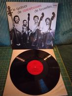 Het Brusselse contrabaskwartet - LP Belgian Jazz, Ophalen of Verzenden, Zo goed als nieuw, Jazz