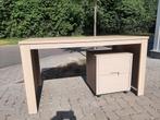 Bureau met ladeblok, goede staat., Ophalen, Gebruikt, Bureau