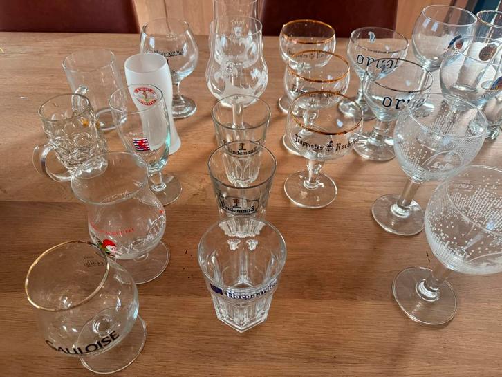 Bierglazen., Verzamelen, Glas en Drinkglazen, Nieuw, Bierglas, Ophalen