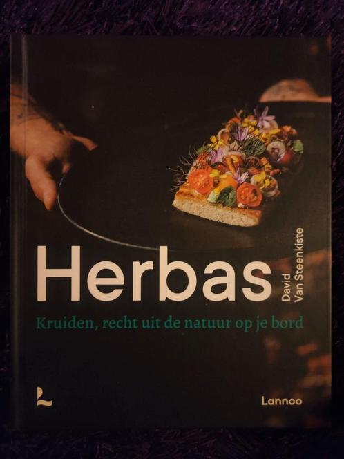 David Van Steenkiste - Herbas, Livres, Livres de cuisine, Comme neuf, Enlèvement ou Envoi