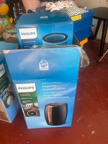 2 x philips luchtbevochtiger beschikbaar voor biedingen