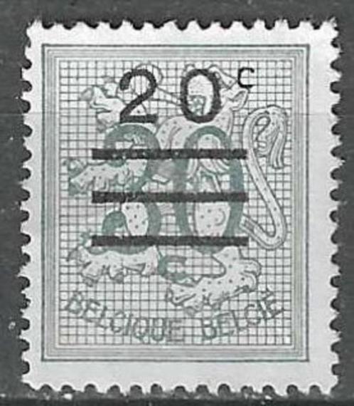 Belgie 1960 - Yvert 1173B /OBP 1173A - Cijfer opdruk (ZG), Postzegels en Munten, Postzegels | Europa | België, Postfris, Zonder gom