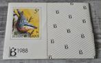 Carnet collection Timbres Belgique de l'année 1988, Niet gestempeld, Frankeerzegel, Ophalen of Verzenden, Postfris