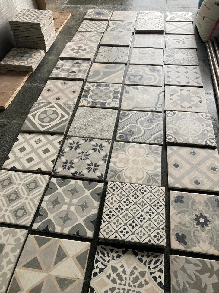 Mooie partij Italiaanse siertegels Casalgrande, Antiek en Kunst, Antiek | Glaswerk en Kristal, Ophalen