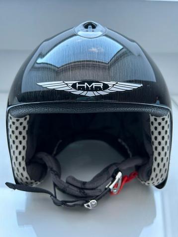 H2 zwarte skihelm merk HMR XXS 51cm beschikbaar voor biedingen