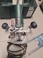 Bovenfrees Metabo , met nieuwe freezen set, Bricolage & Construction, Outillage | Fraiseuses, Comme neuf, Metabo, Enlèvement, Routeur