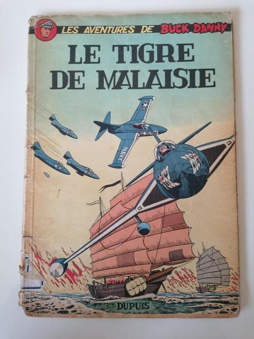 Les Aventures de Buck Danny -Le Tigre de Malaisie -DL1959 EO, Boeken, Stripverhalen, Gelezen, Eén stripboek, Ophalen of Verzenden