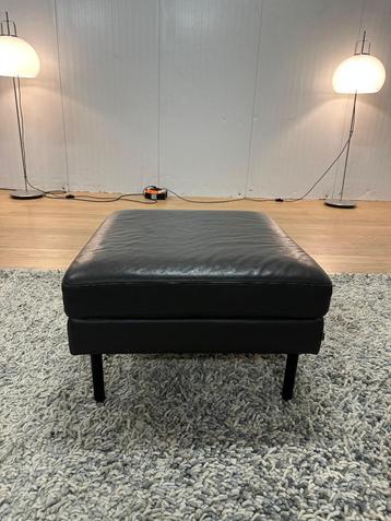 TBE Bolia Hocker en cuir marron avec rangement PN : €1k, 100 à 125 cm, Enlèvement ou Envoi, Cuir, 75 à 100 cm