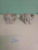 2 pots plante ange en pierre, Antiquités & Art, Enlèvement