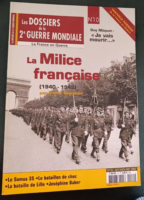 La France en Guerre  N10 : GRAND FORMAT, Livres, Guerre & Militaire, Utilisé, Armée de terre, Deuxième Guerre mondiale, Enlèvement ou Envoi