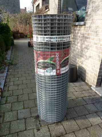 Super stevige tuindraad gaas , 25m, 102cm, 2.05mm dik, gaas  beschikbaar voor biedingen