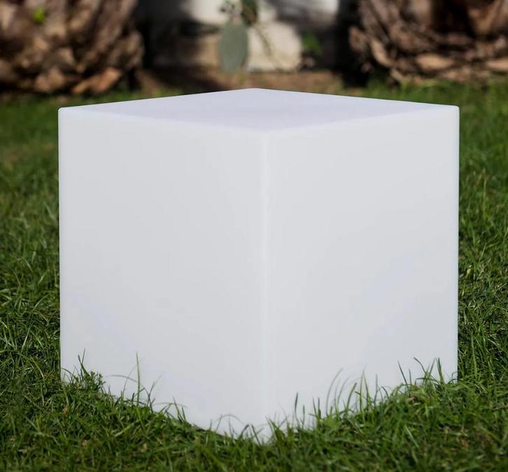 Terrasverlichting KUBUSSEN , (in 3 maten 20,30,40 cm), Tuin en Terras, Buitenverlichting, Gebruikt, Wandlamp, Kunststof, 50 tot 250 watt