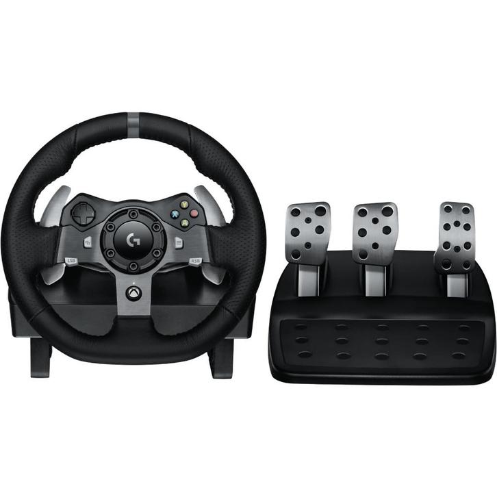 Logitech G920 Driving Force - Racestuur + Logitech Shifter, Games en Spelcomputers, Spelcomputers | Xbox | Accessoires, Zo goed als nieuw