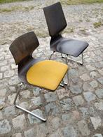 Pagholz oude schoolstoelen, Enlèvement, Utilisé, Brun, Cinq, Six Chaises ou plus