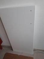 2 portes ikea ringhult 40  80 cm plus charneres, Moins de 100 cm, Enlèvement, Utilisé, Blanc