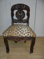 antieke stoel op wieltjes, Huis en Inrichting, Stoelen, Ophalen, Gebruikt, Hout, Antiek