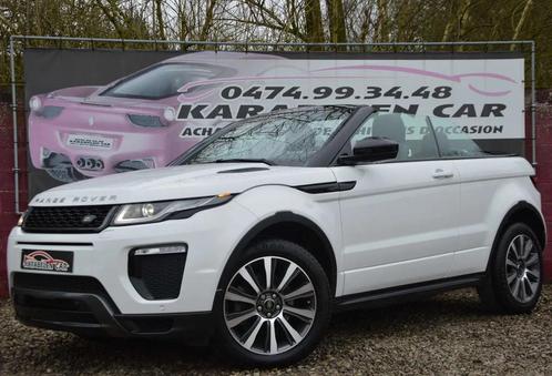 Land Rover Range Rover Evoque Cabriolet 2.0d 4WD Dynamic FUL, Auto's, Land Rover, Bedrijf, Te koop, ABS, Achteruitrijcamera, Airbags