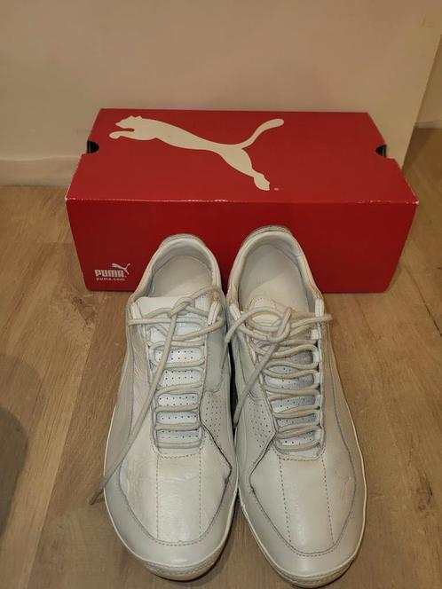 Puma Ferrari witte heren Sportschoenen, Kleding | Heren, Schoenen, Zo goed als nieuw, Sneakers, Ophalen of Verzenden
