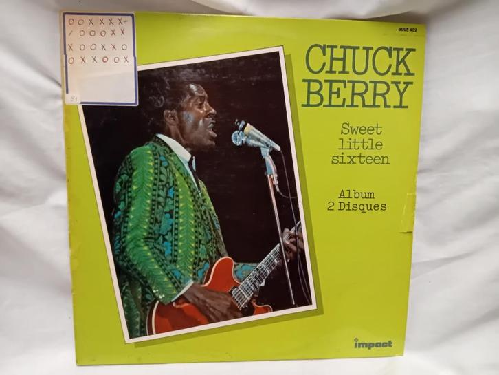 Chuck Berry: Sweet little sixteen Album 2LP (1973), Cd's en Dvd's, Vinyl | Rock, Gebruikt, Ophalen of Verzenden