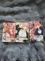 Lot manga The Quintessential Quintuplets 1 à 3, Boeken, Zo goed als nieuw, Japan (Manga), Negi Haruba, Ophalen