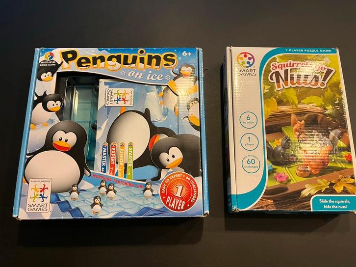 2 Smart Games in heel goede staat, Enfants & Bébés, Jouets | Éducatifs & Créatifs, Comme neuf, Enlèvement ou Envoi