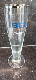 Nieuw Bel pils fluit glas br. Duvel moortgat Breendonk Puurs, Verzamelen, Ophalen of Verzenden