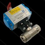 Pneumatische RVS Kogelkraan 1/2 inch 210 Bar, Verzenden