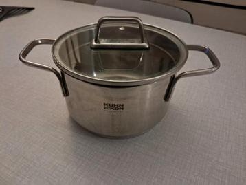 Marmite KUHN RIKON, nouvelle !, Neuf, Inox, Enlèvement ou Envoi, Plaque céramique