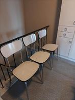 4 vintage stoelen, Huis en Inrichting, Stoelen, Ophalen
