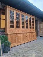 Teak xxl 300cm buffetkast/vitrinekast GRATIS LEVERING