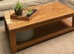 Salontafel met glazen blad, Ophalen, Gebruikt, Teakhout