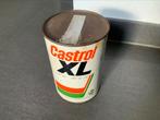 Vintage olie blik Castrol XL 15W 50 1L, Ophalen of Verzenden