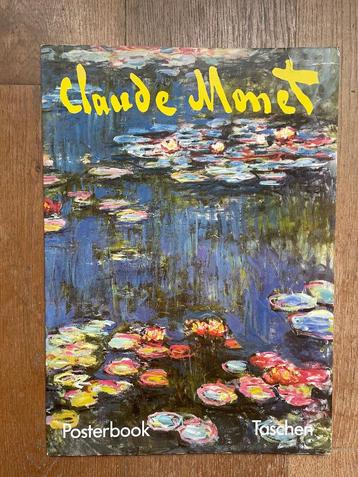 Claude Monet en Vincent van Gogh - posterboek van Taschen beschikbaar voor biedingen
