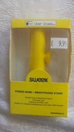 Powerbank chargeur 2.500 mAh scellé jaune + cable Sweex, Télécoms, Téléphonie mobile | Chargeurs pour téléphone, Comme neuf, Enlèvement ou Envoi