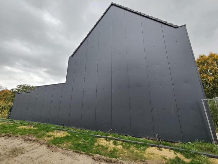 joriside sandwichpanelen staalplaat 60mm dik, 40mm isolatie, Doe-het-zelf en Bouw, Platen en Panelen, Gebruikt, Overige materialen
