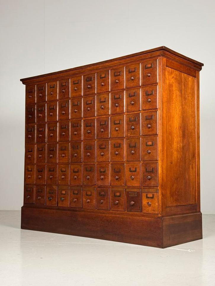 Apothekerskast ladekast XL eiken groot, Enfants & Bébés, Chambre d'enfant | Commodes & Armoires, Comme neuf, Enlèvement