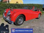 Jaguar XK 140 DHC SE Model C-Top | 1954 | Route 66 Auctions, Auto's, Zwart, Bedrijf, Handgeschakeld, Overige carrosserie