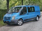 Ford transit custom 2.2 diesel | DUBBELE CABINE | CAMERA, Auto's, Ford, Blauw, 2800 kg, Bedrijf, 6 deurs